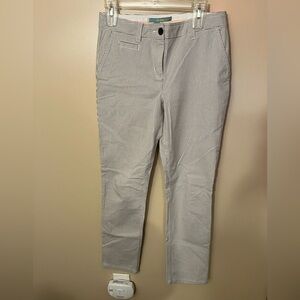 Boden Chino Blue/White Pin Stripe Pants S. 6R